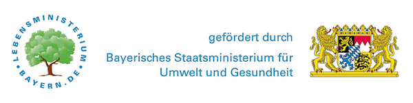 Logo Gefördert durch Bayerisches Staatsmedium für Umwelt und Gesundheit